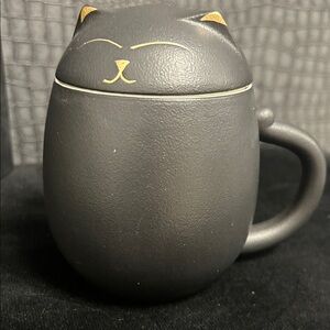 Black Cat Ceramic Mug